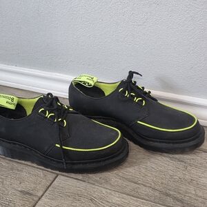 Dr Marten Ramsey Creeper Black Neon